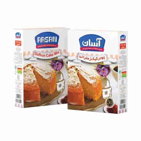 قیمت پودر کیک زعفرانی + خرید باور نکردنی